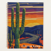 Laminierte Südwestlandschaft Print Custom Planer (Vorderseite)