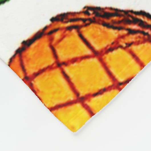 Laminiertes Tischset Fleecedecke (Ecke)