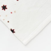 Laminiertes Tischset Fleecedecke (Ecke)