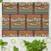 Laminiertes Tischset Geschirrtuch (Gefaltet)