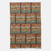 Laminiertes Tischset Geschirrtuch (Vertikal)