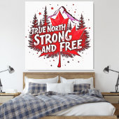 Laminiertes Tischset Leinwanddruck (Insitu (Schlafzimmer))