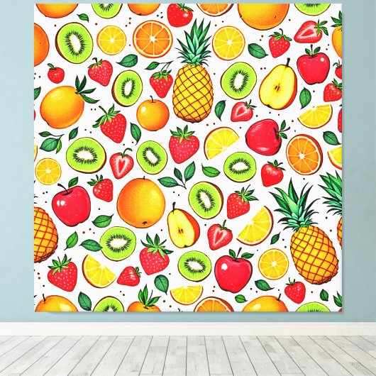 Laminiertes Tischset Leinwanddruck (Insitu (Holzboden))