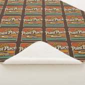 Laminiertes Tischset Sherpadecke (3/4)