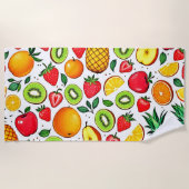 Laminiertes Tischset Strandtuch (Vorderseite)