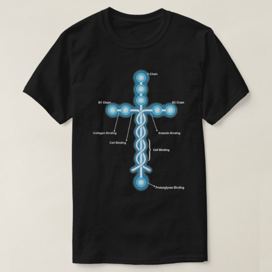 Laminin Cross 2 Gift Halloween Day Thanksgiving Ch T-Shirt (Design vorne)