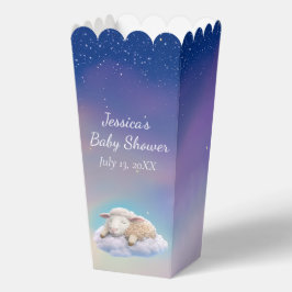Lamm auf einer Cloud-Babydusche Geschenkschachtel