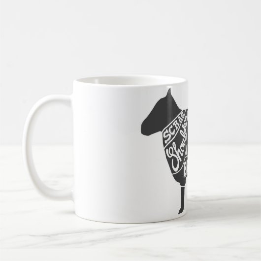 Lamm-Butcher-Diagramm Kaffeetasse (Links)