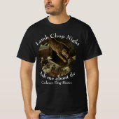 Lamm Chop Night Cadaver Dog Bistro Whittier Alaska T-Shirt (Vorderseite)