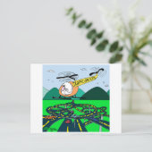 Lamm-Chopper. Postkarte (Stehend Vorderseite)