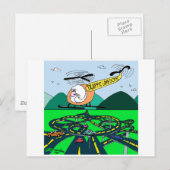 Lamm-Chopper. Postkarte (Vorne/Hinten)