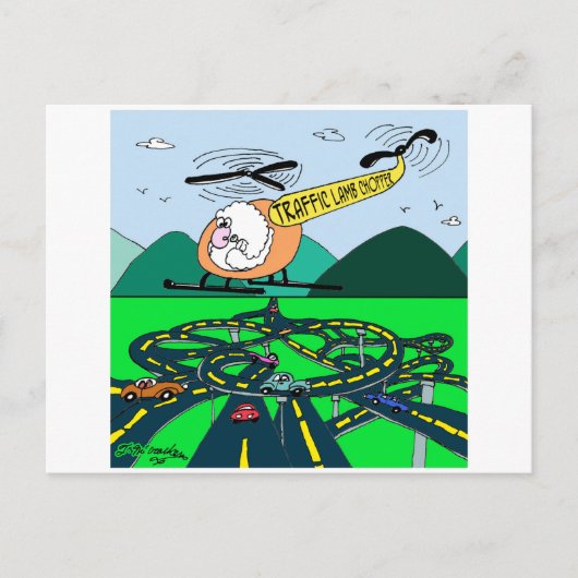 Lamm-Chopper. Postkarte (Vorderseite)