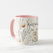 Lamm-Creme-Osterhasen Tasse (Vorderseite Links)