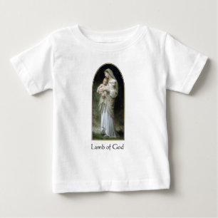 Lamm des Gottes - fertigen Sie besonders an Baby T-shirt