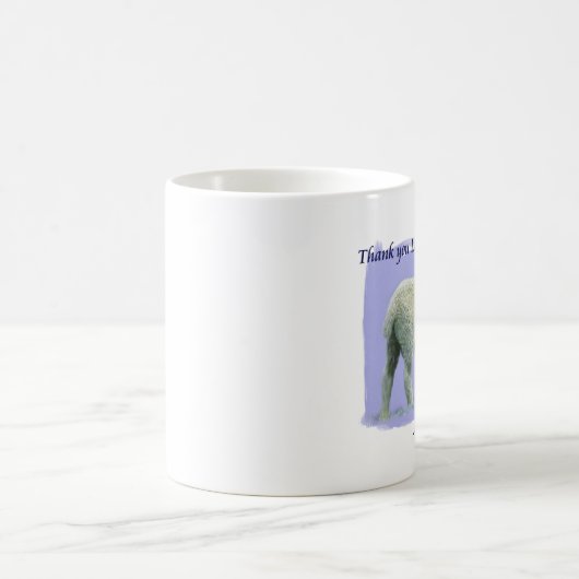 Lamm des Gottes Kaffeetasse (Mittel)