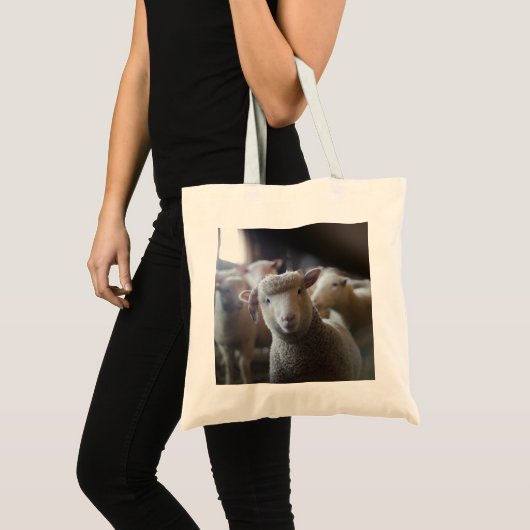 Lamm-Foto-Tasche Tragetasche (Vorderseite (Produkt))