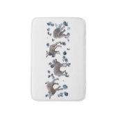 Lamm Frenzy Bath Mat (Farbe auswählen) Badematte (Vorderseite Vertikal)