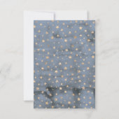 Lamm Gender Neutral Baby Shower Dankeskarte (Rückseite)