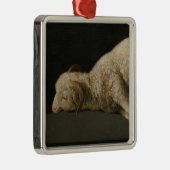 Lamm Gottes (Agnus Dei) (Opfertier) Ornament Aus Metall (Rechts)