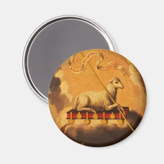 Lamm Gottes, Agnus Dei von Jose Campeche y Jordan Magnet (Vorderseite/Rückseite)