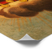 Lamm Gottes, Agnus Dei von Jose Campeche y Jordan Poster (Ecke)