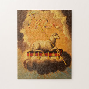 Lamm Gottes, Agnus Dei von Jose Campeche y Jordan Puzzle