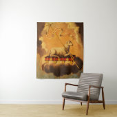 Lamm Gottes, Agnus Dei von Jose Campeche y Jordan Wandteppich (Beispiel)