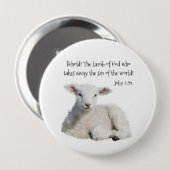 Lamm Gottes Button (Vorne & Hinten)