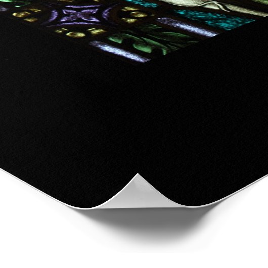 Lamm Gottes drucken Poster (Ecke)