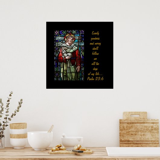 Lamm Gottes drucken Poster (Küche)