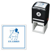 Lamm Gottes Exlibris Permastempel (Beispiel)