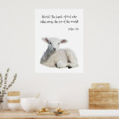 Lamm Gottes Poster (Küche)