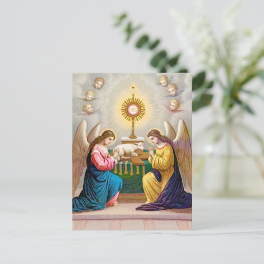 Lamm Gottes Postkarte (Stehend Vorderseite)