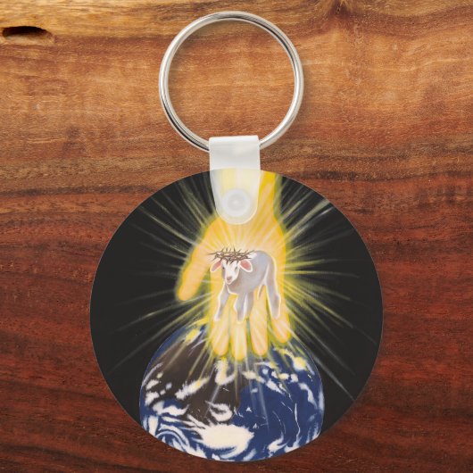 Lamm Gottes Schlüsselanhänger (Vorderseite)