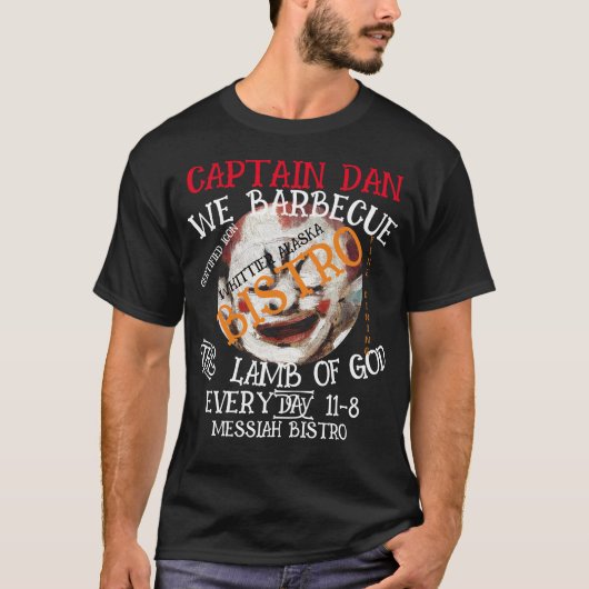 Lamm GottesBistro Open's AK Alaska Pilgerstätte T-Shirt (Vorderseite)