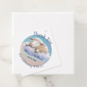 Lamm in der Wolkendusche Geschenkanhänger (Beispiel)