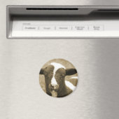 Lamm in Sepia Magnet (In Situ (Geschirrspüler))