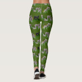 Lamm-Leggings (grün) Leggings (Rückseite)