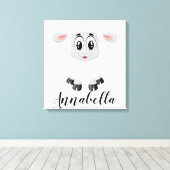 Lamm Leinwanddruck (Insitu (Holzboden))