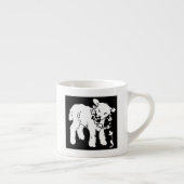 Lamm mit Blume Espressotasse (Rechts)