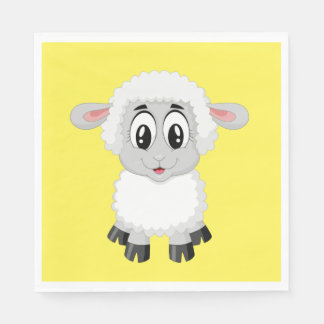 'Lamm' Papiertaschentuch Serviette