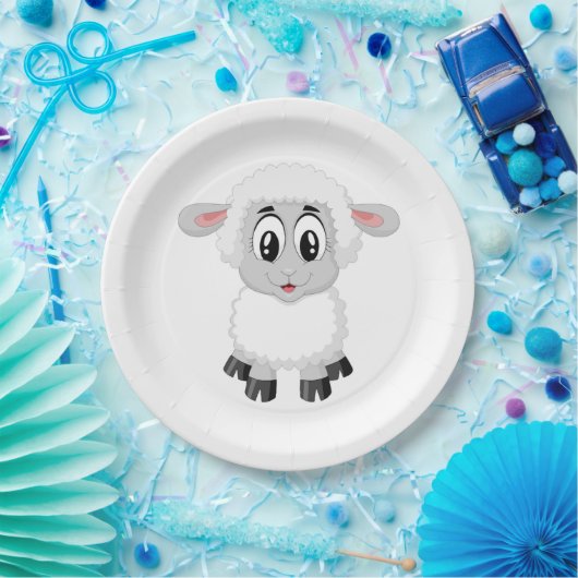 Lamm Pappteller (Party)