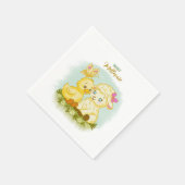 Lamm-und-Enten-Untersetzer Serviette (Ecke)