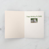 Lamm und Schafpoesie zum Geburtstag Karte (Innenseite)