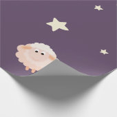 Lamm- und Star-Kombinationspapier Geschenkpapier (Ecke)