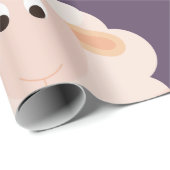 Lamm- und Star-Kombinationspapier Geschenkpapier (Rolleneckpunkt)