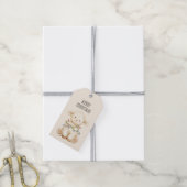 Lamm Weihnachtsbaumlichter Geschenkanhänger (Mit Garn)