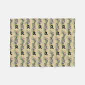 Lamm-Wiese Fleece Blanket (Gold) (Vorderseite (Horizontal))