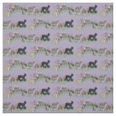 Lamm-Wiesenstoff (Lilac) Stoff (Muster)