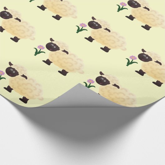 Lamm Wrapping Paper Geschenkpapier (Ecke)